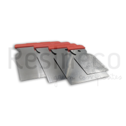 SPATULAS FOR MASTIC 4 UD INOX (PACK)