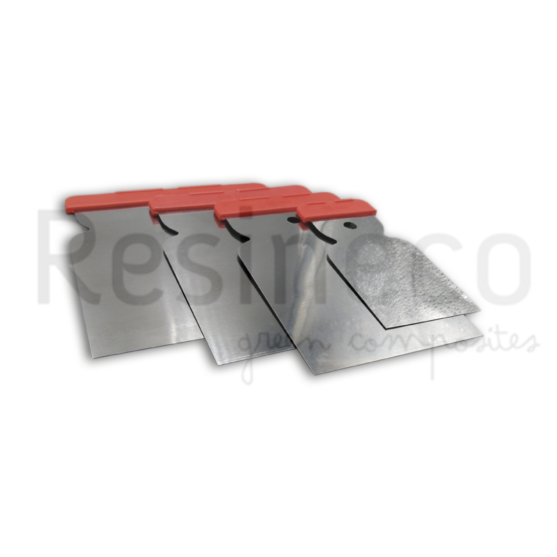 ESPATULAS 4 UD INOX (PACK)