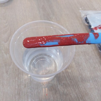 Bastonet de silicona per mesclar