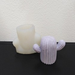 MOLDE SILICONA - MINI CACTUS