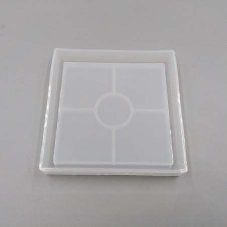 MOTLLE DE SILICONA - POSAGOTS QUADRAT 10 cm