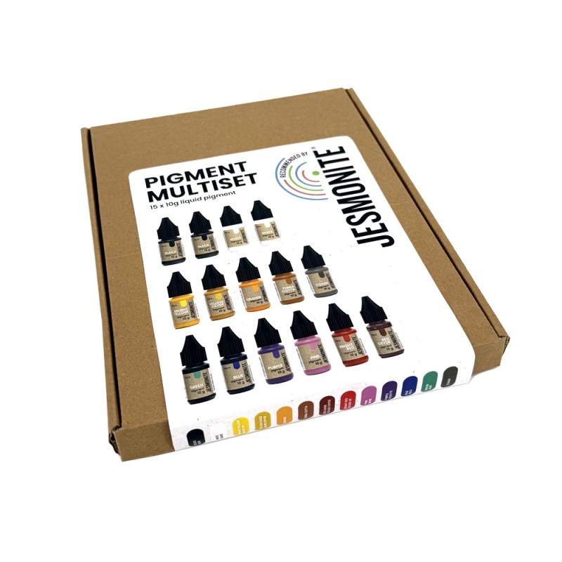 SET DE PIGMENTS JESMONITE 15X10GR