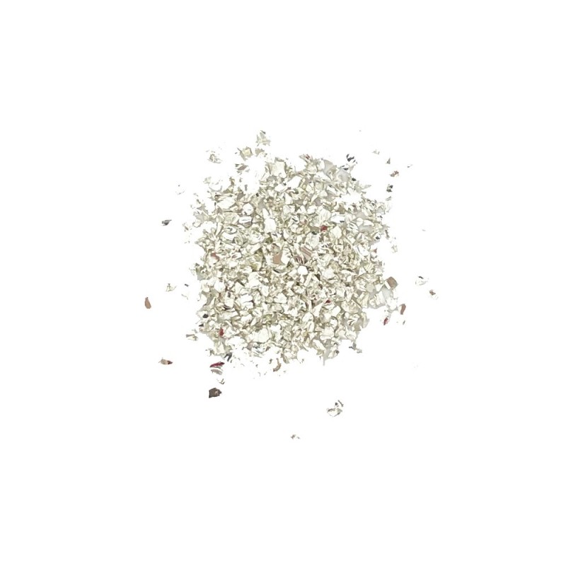 Xips de plata per Jesmonite 30gr (glitter chips)