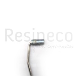 ROD VERTICAL METAL STRIPES 10X25MM