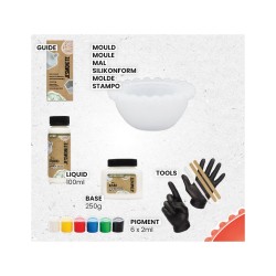 JESMONITE STARTER KIT - bol decorativo (MICRO 4)