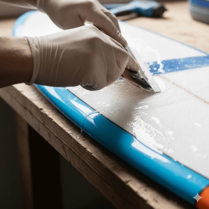 CLEAR POLYESTER RESIN FOR SURFBOARDS